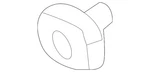 Genuine Audi Deck Lid Stop Buffer 8V5-827-377-A. Fixed Price $5.99.