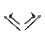 Partsw 4PC Front Tie Rod Kit For Hummer H3T 2009-2010. Fixed Price $30.78.