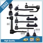 12X Front Tie Rod Ends Sleeve Ball Joints Idler Arms For 1990-2005 Gmc Safari. Fixed Price $74.48.