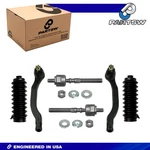 Partsw 6PC Front Tie Rod Kit For Honda Accord 1990-1993. Fixed Price $38.10.