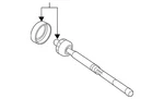 Genuine Ford Inner Tie Rod FL3Z-3280-A. Fixed Price $72.84.