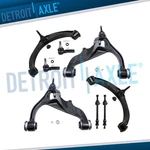 4WD 5-LUG Front Upper & Lower Control Arms Sway Bars Tie Rods For Dodge Ram 1500. Fixed Price $344.92.