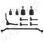 10PC Ball Joints Tie Rods Center Link Idler Arm Set For 1981-1993 Dodge D350. Fixed Price $137.52.