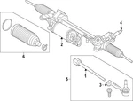 Genuine Bmw Tie Rod Assembly 32-10-5-A2B-D10. Fixed Price $241.72.