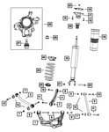 Genuine Mopar Knuckle And Ball Joint Left 4877103AD. Fixed Price $635.78.