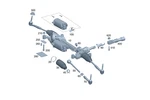 Genuine Mercedes-benz Tie Rod 206-460-72-00-64. Fixed Price $123.19.