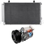 Ac Condenser & Compressor Cooling Kit For 2001-2007 Toyota Highlander 2.4L. Fixed Price $183.97.