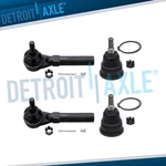 Front Lower Ball Joints Outer Tierods For 2008-2018 Town & Country Grand Caravan. Fixed Price $38.69.