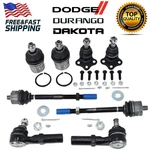 Suspension & Steering Kit Tie Rod End Ball Join For Dodge Dakota Durango 4WD. Fixed Price $510.99.
