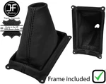 Black Stitch Leather Manual Gear Gaiter+plastic Frame Fits Mazda 2003-2009. Fixed Price $163.75.