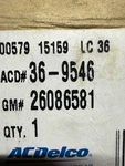 Acdelco 36-9546 Outer Tie Rod End Gm 26086581 Silverado Tahoe Corvette Xlr. Fixed Price $46.98.