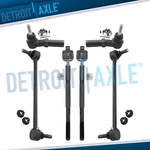 6PC Front Sway Bars Tie Rods For Buick Lacrosse Regal Chevrolet Impala Malibu. Fixed Price $59.30.