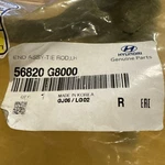 Usa New Genuine Hyundai Outer Tie Rod 56820-G8000. Fixed Price $30.00.