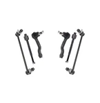 Partsw 6PC Tie Rod Sway Bar Kit For Infiniti FX45 2003-2008 FX35. Fixed Price $36.77.