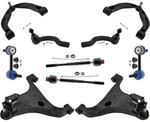Upper & Lower Control Arms Tie Rods Links Fits Titan 2017-23 Rear Wheel Drive. Fixed Price $547.00.