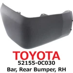 New Toyota Genuine 2013-2021 Tundra Bar, Rear Bumper, Rh 52155-0C030. Fixed Price $156.99.