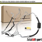 Power Steering Pressure And Return Line Hose Assembly For Kia Rio 03-05 L4 1.6L. Fixed Price $119.18.