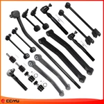 18X For 2007-2018 Jeep Wrangler Front Upper & Lower Control Arm Sway Bar Tie Rod. Fixed Price $193.88.