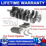 Engine Crankshaft Rods Bearing For Hyundai Sonata Kia Optima Sorento 1998CC 2.4L. Fixed Price $124.88.