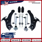 12PC Suspension Kit Control Arm Tie Rod Sway Bar For 2008-2018 Toyota Highlander. Fixed Price $136.94.