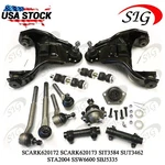 Front Control Arm Tie Rod Suspension Kit For 1999 - 2001 Oldsmobile Bravada 12PC. Fixed Price $140.99.