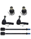 6 Pc - 2 Front Lower Ball Joints And 4 Inner Outer Tie Rod Links Steering Pt.. Fixed Price $55.00.