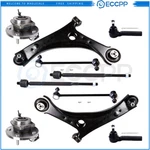 10PCS Front Control Arm Tie Rod End Sway Bar For 2008-2017 Dodge Grand Caravan. Fixed Price $176.02.