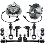 5-LUG Front & Rear Sway Bars Tie Rods Wheel Hubs For 2006-2009 Dodge Durango. Fixed Price $248.95.