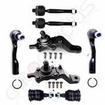 Front Ball Joints Tie Rods Set Suspension Kit For 2000-2002 Toyota Tundra 8PCS. Fixed Price $68.01.