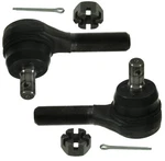 Pair Set Of Outer Moog Steering Tie Rod Ends For Dodge D250 D350 Diesel 89-93. Fixed Price $83.95.