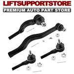 4PCS Front Inner & Outer Tie Rod Ends Kit For Mighty Max D50 Ram Arrow Pickup. Fixed Price $41.89.