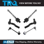 Trq Inner Outer Tie Rod End W/ Sway Bar Link Front Lh Rh Set Of 6 For Mazda New. Fixed Price $69.95.