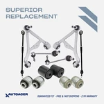 Autoacer 12P Rear Control Arms, Bushings, Tie Rods & Links For Jaguar S-type XJ8. Fixed Price $370.00.