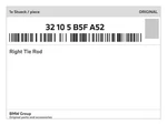 Genuine Bmw Right Tie Rod 32-10-5-B5F-A52 New. Fixed Price $220.66.