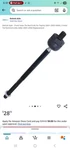 Pair Front Inner Tie Rod End Lh/rh Set Of For 2001-2005 Toyota RAV-4 RAV4. Fixed Price $18.00.