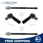 4PCS Front Inner And Outer Tie Rod Ends Ford Escape 2005 2006 2007-2009. Fixed Price $39.87.