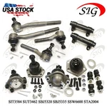 For 1999-2001 Oldsmobile Bravada Front Ball Joint Tie Rod End Sway Bar 12PC Kit. Fixed Price $78.99.