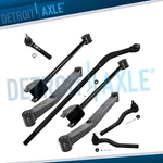 Front Upper & Lower Control Arms + Tie Rods For 2007 2008-2017 Jeep Wrangler Jk. Fixed Price $157.53.