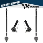 4PCS Frontinner & Outer Steering Tie Rod Ends For Nissan Sentra 2002-2006. Fixed Price $30.68.