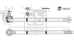 Centre Rod Assembly Steering Febi Bilstein 185351 Fits Suzuki Samurai SJ413. Fixed Price $57.47.