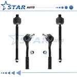 4PCS Front Inner & Outer Tie Rod Ends For Mercedes Benz Sl Class EV80975. Fixed Price $46.35.