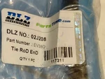 Tie Rod End/dlz Chassis Parts /no. 02J208 EV380. Fixed Price $11.30.