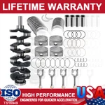Crankshaft Connecting Rod Bearing Piston Kits Hyundai Sonata Kia Forte 2.4L. Fixed Price $117.90.