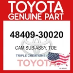4840930020 Genuine Toyota Cam Sub-assy Toe 48409-30020 Oem. Fixed Price $13.44.