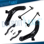 Front Lower Control Arms Sway Bar Outer Tierod For 2007 - 2012 Nissan Versa Cube. Fixed Price $90.55.