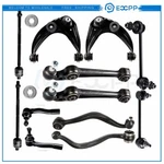 12PC Front Upper Lower Control Arms Tie Rods Sway Bar For 2003-2006 2007 Mazda. Fixed Price $123.40.