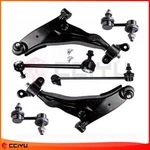 6PC For 2002-2005 Mitsubishi Eclipse Front Lower Control Arm Sway Bar Suspension. Fixed Price $88.09.