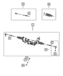 Genuine Mopar Outer Tie Rod End 68528060AA. Fixed Price $76.76.