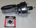 Universal 8" Silver Dual Power Brake Booster Wilwood Master Cylinder Street Rod. Fixed Price $325.46.
