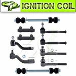 Suspension 10PCS Front Sway Bar Tie Rod Kit For 1993-2000 Gmc K1500 K2500 K3500. Fixed Price $56.33.